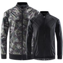 Customizable slim polyester material warm outdoor sports men's jacket